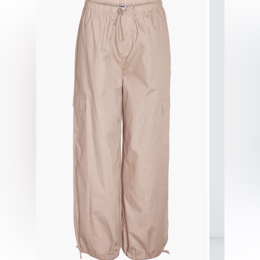 NEW 💫💫💫 Noisy may Women's Wide Leg Pants in Tan - Picture 4 of 7